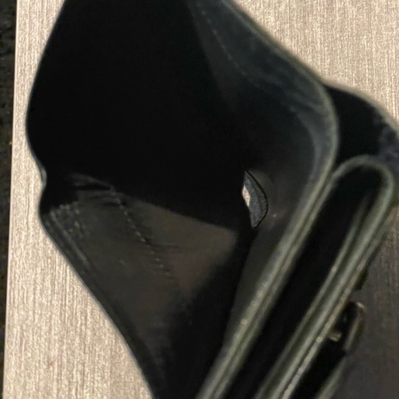 Chloe Navy Blue leather studded wallet - Picture 9 of 14